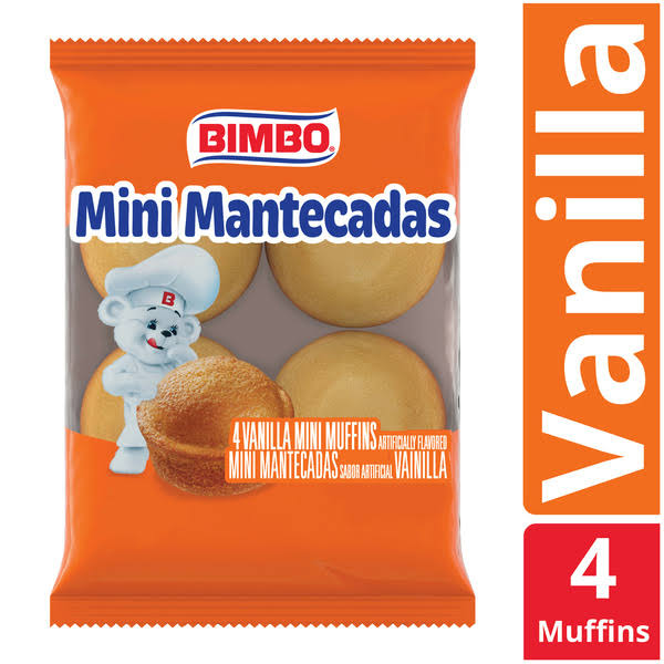 Bimbo Mini Mantecadas Mini Muffins - 125g
