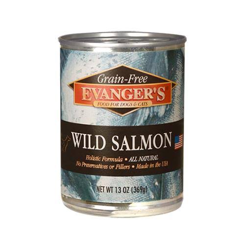 Evangers Grain Free Wild Salmon For Cats And Dogs - 6oz
