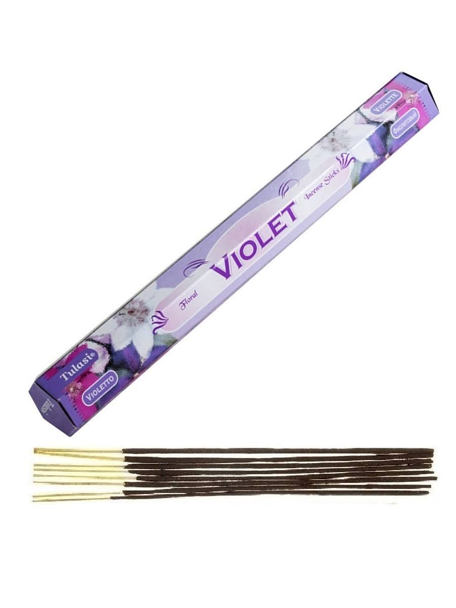 Tulasi Violet Incense Sticks | Clouds