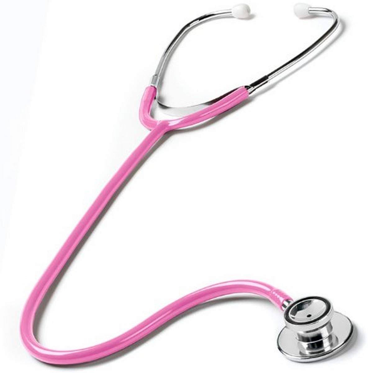 Prestige Medical Dual Head Stethoscope - Hot Pink