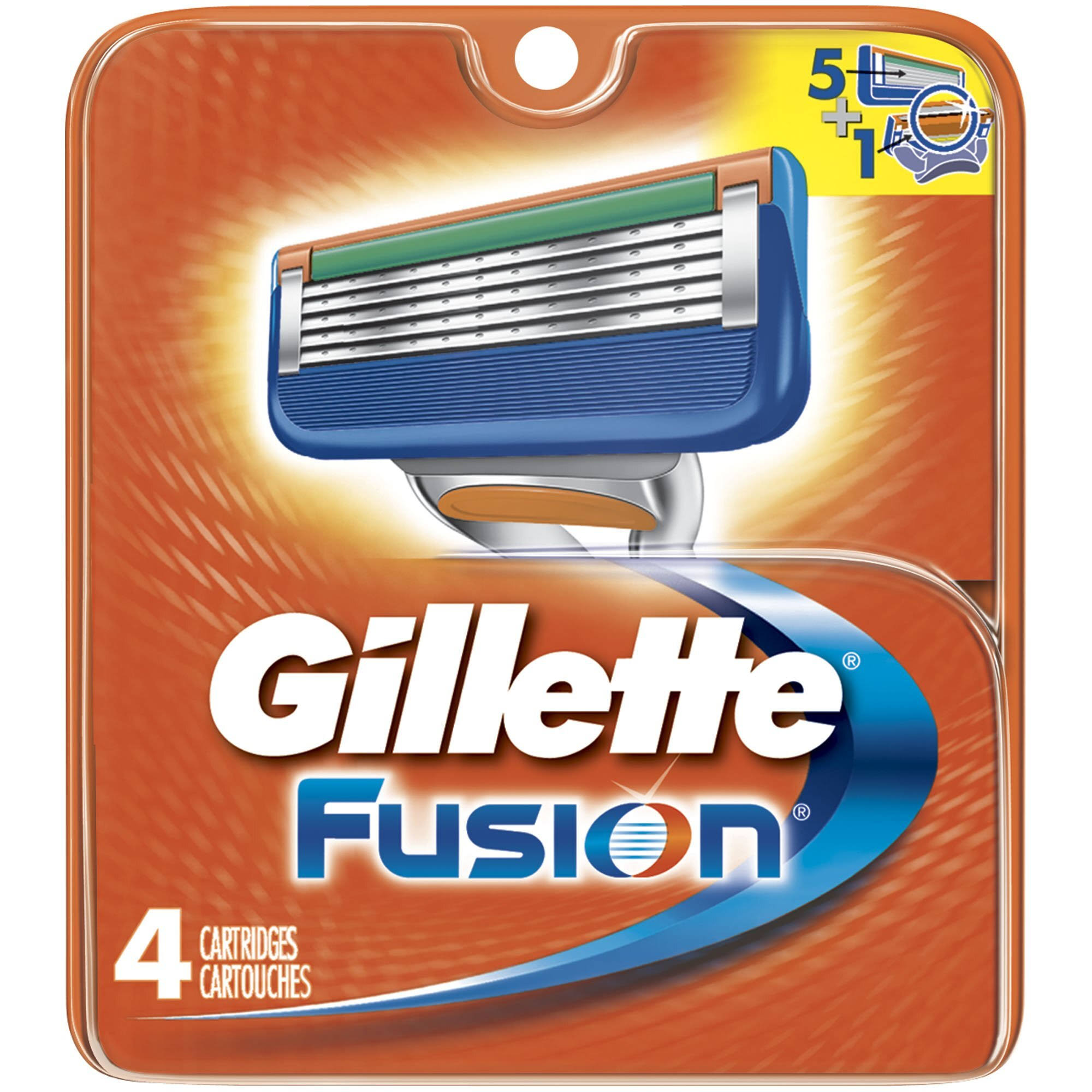 Gillette Men Fusion5 Razor Blades - 4pcs