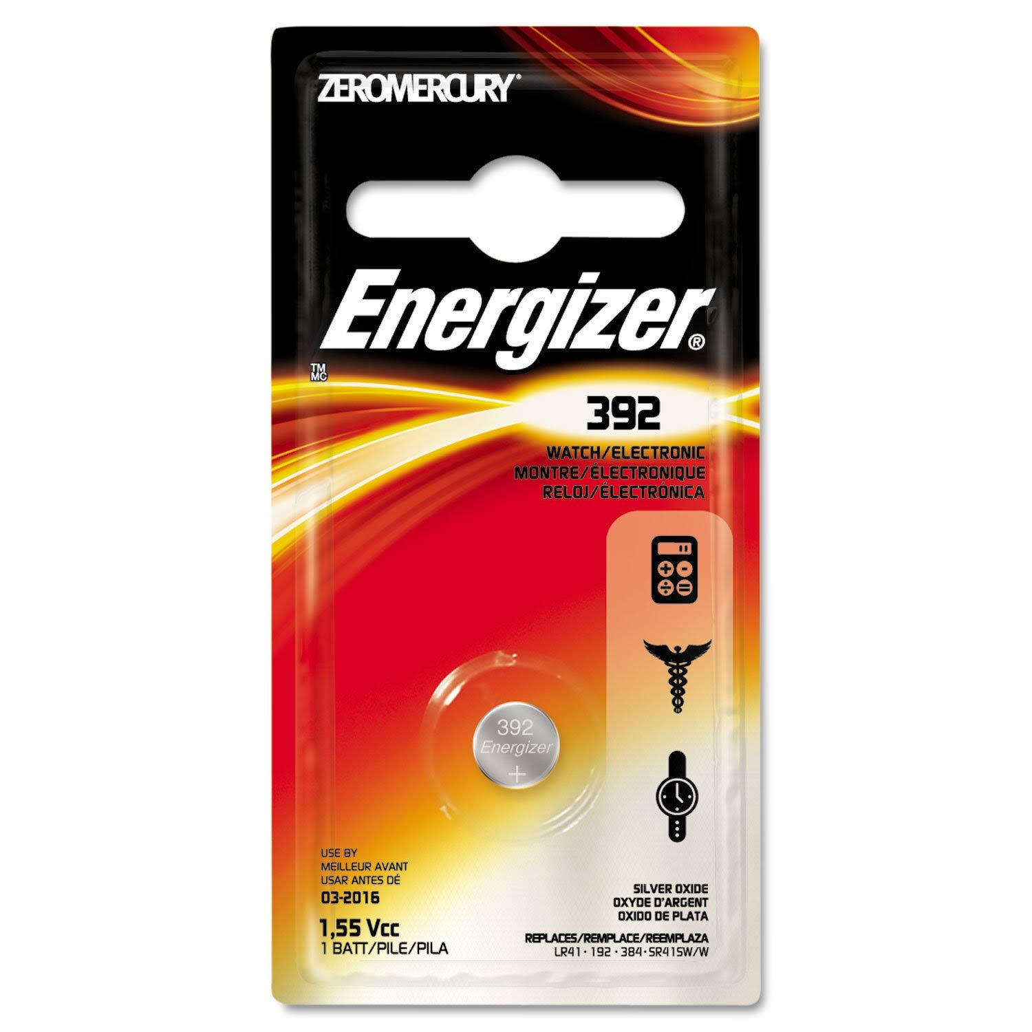 Energizer 392 Watch Electronic Battery