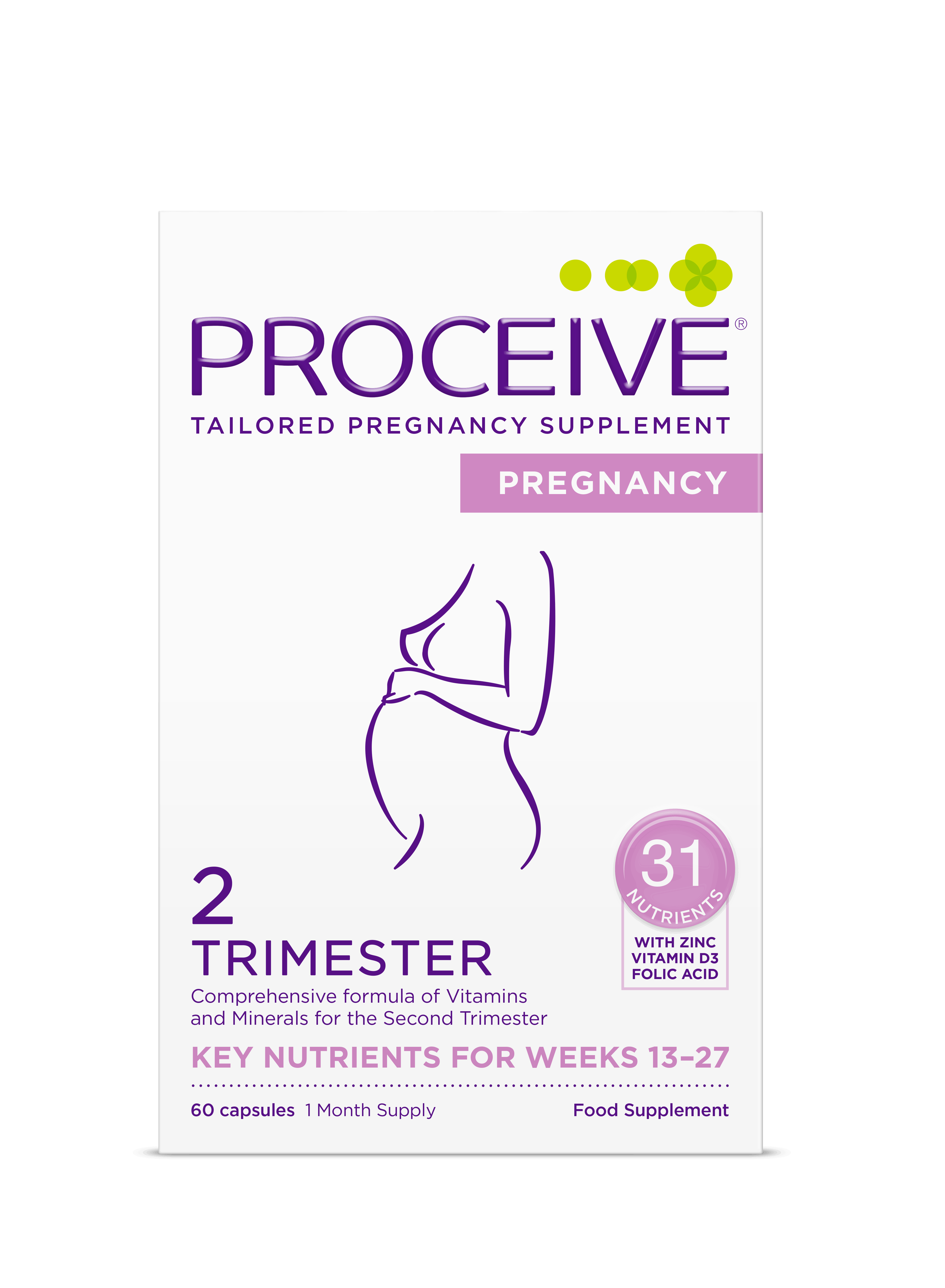 Proceive Pregnancy T2 - 60 Capsules