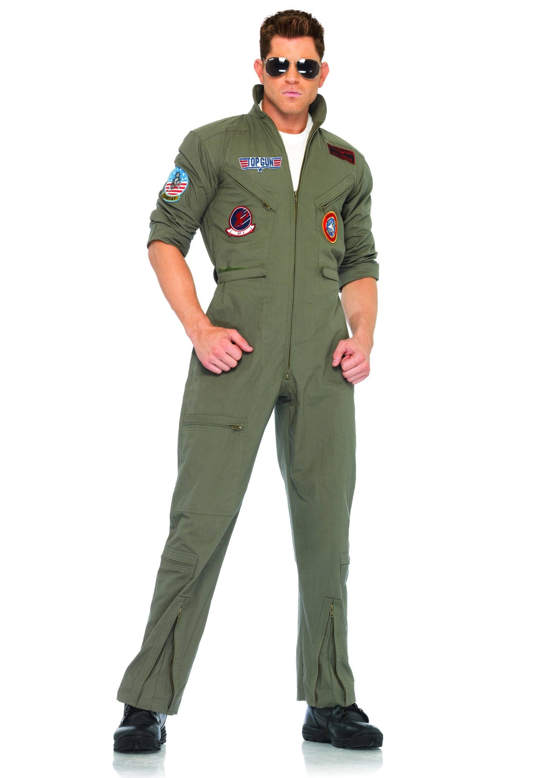 Top Gun Flight Adult Costume Medium/Large