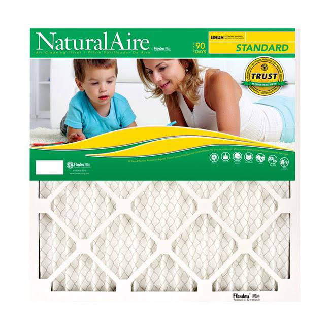 15x24x1 Natural Aire Pleat Air Filter MERV 8 12 pack