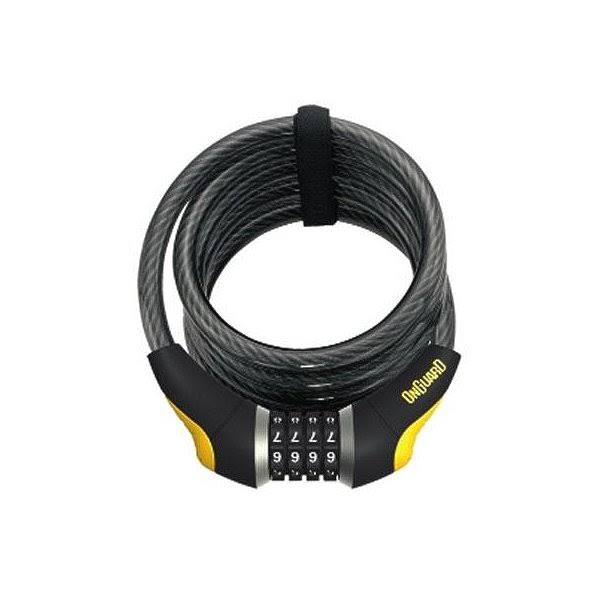 Onguard Doberman Resettable Combo Coil Cable Lock