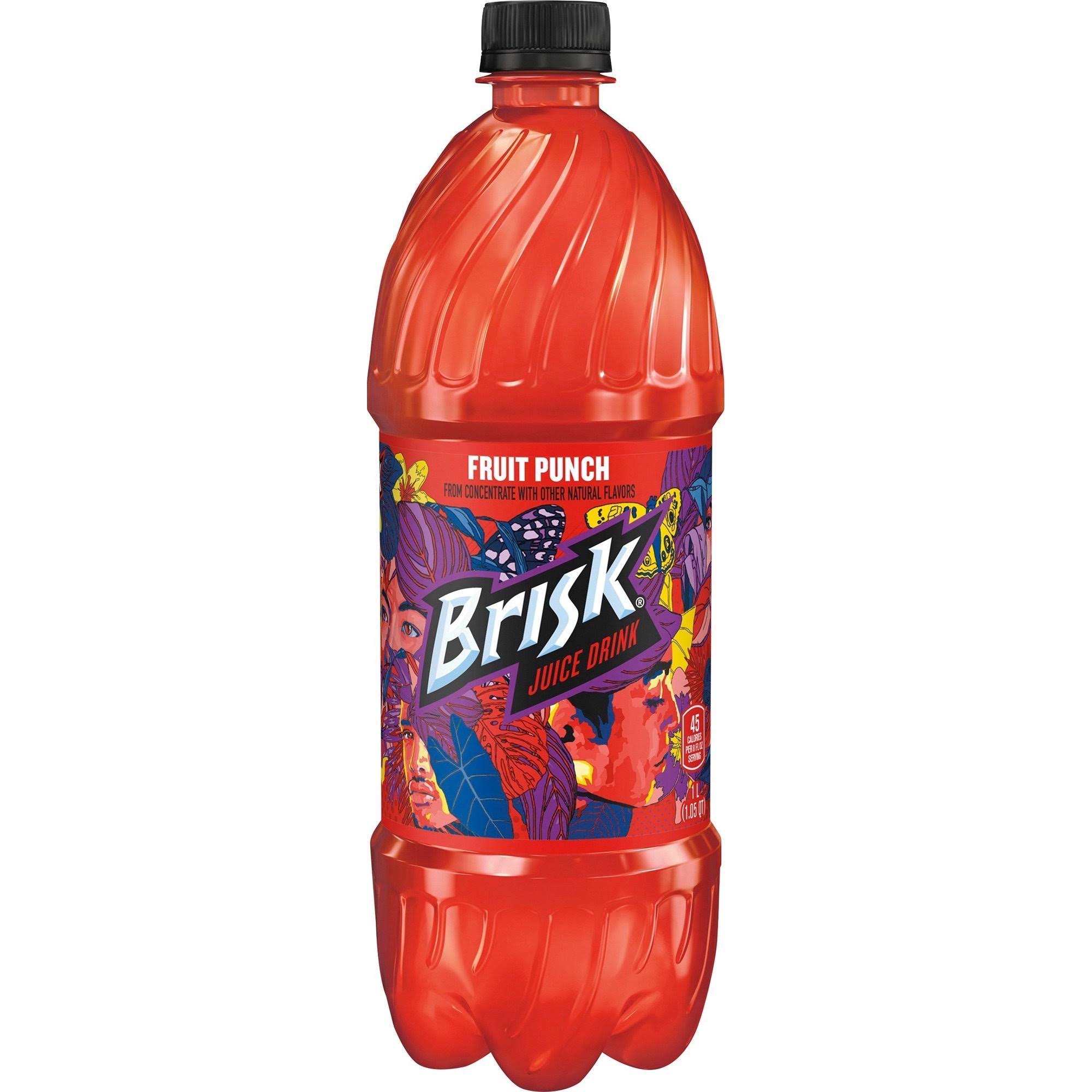 Brisk Fruit Punch Juice Drink