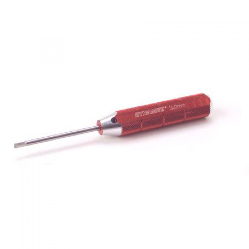 Dynamite Machined Hex Driver - Red, 3.0mm