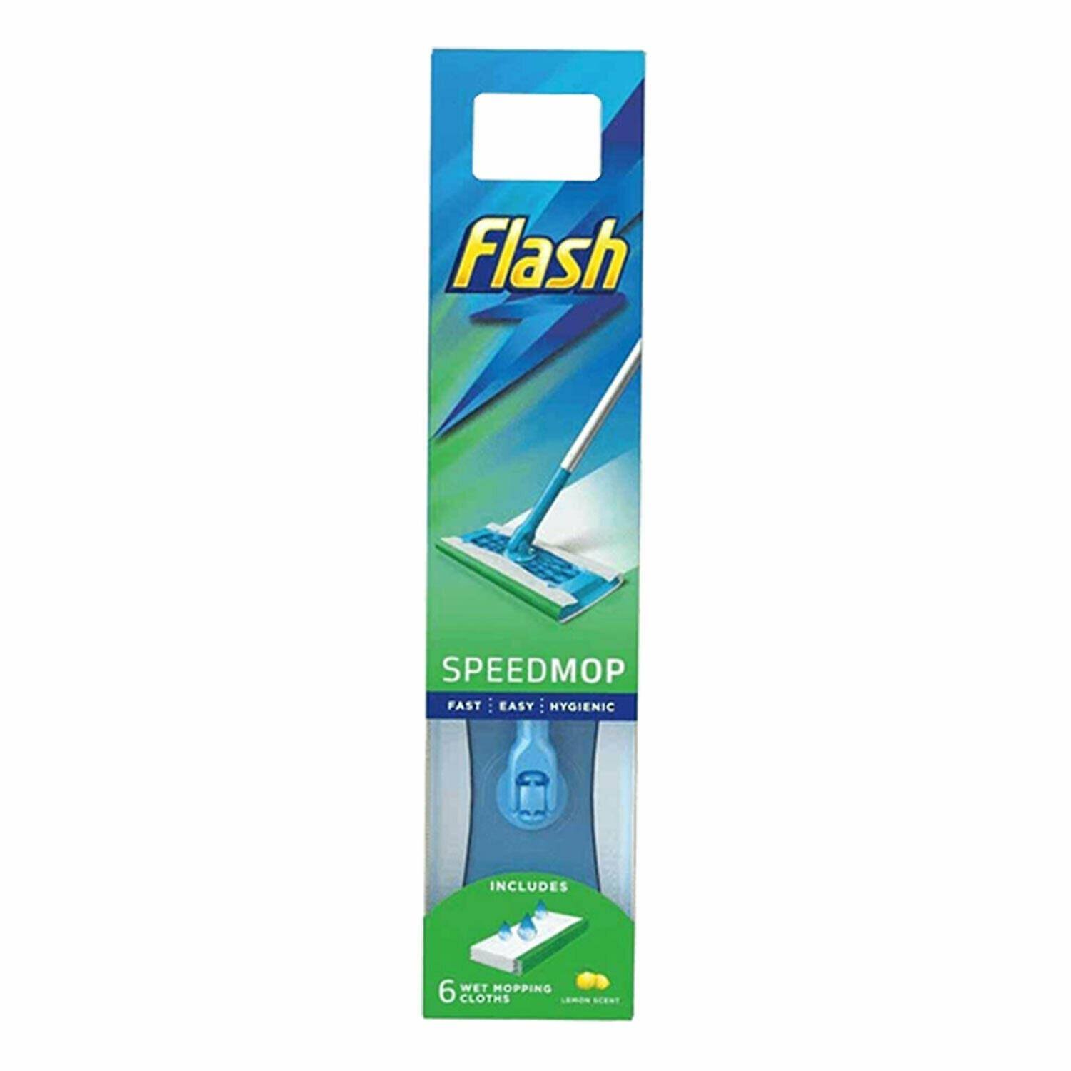 Flash SpeedMop Starter Kit | Mop & 6 Absorbing Refill Pads