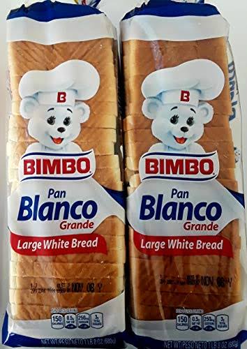 Bimbo Large White Bread - 680g