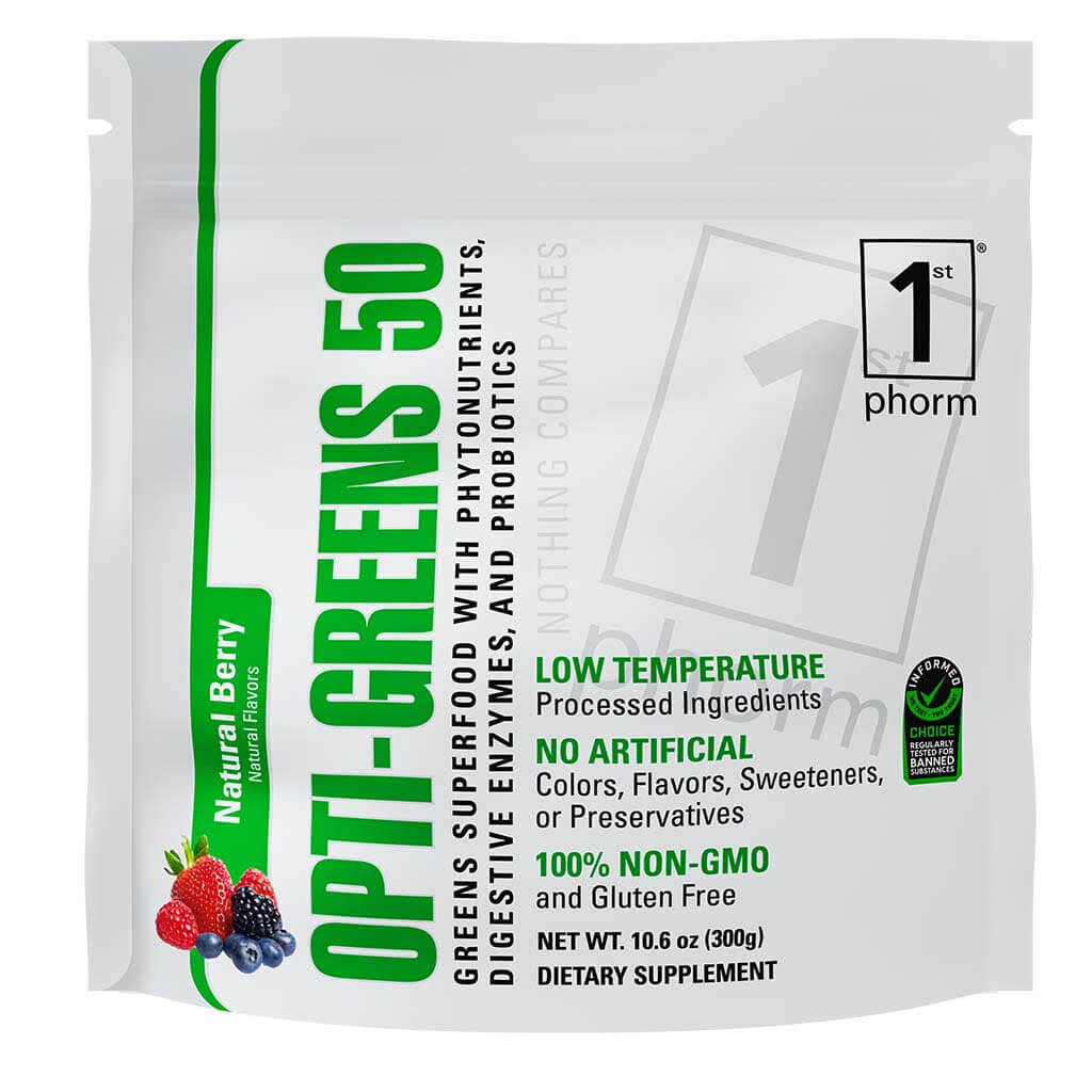 Opti-Greens 50 | Green Superfood Powder by 1st Phorm