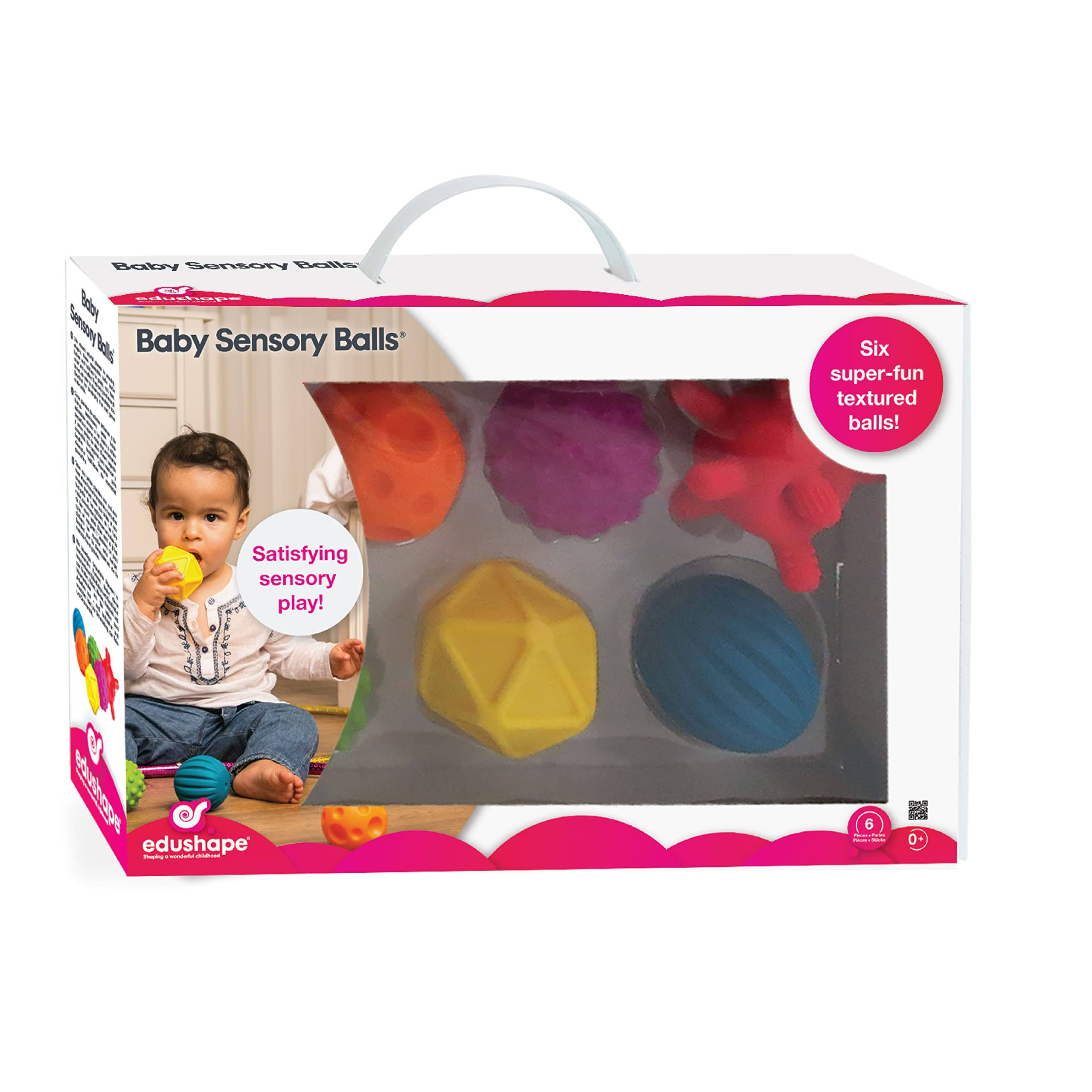 Edushape Baby Sensory Balls - Multi - UNISEX