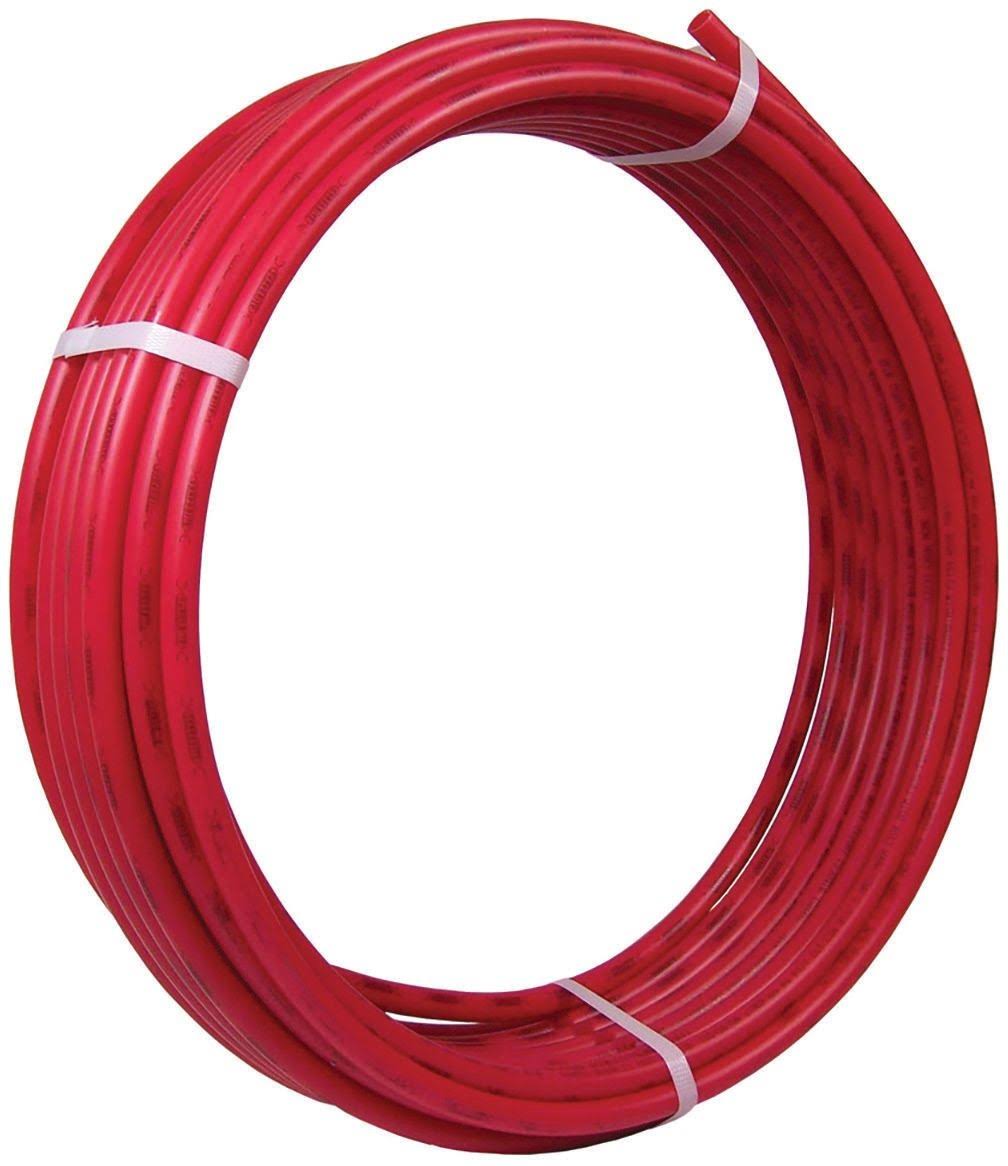 Apollo APPR30034 Cross-linked Pex-B Pipe, 3/4 in, 300 ft L, Red
