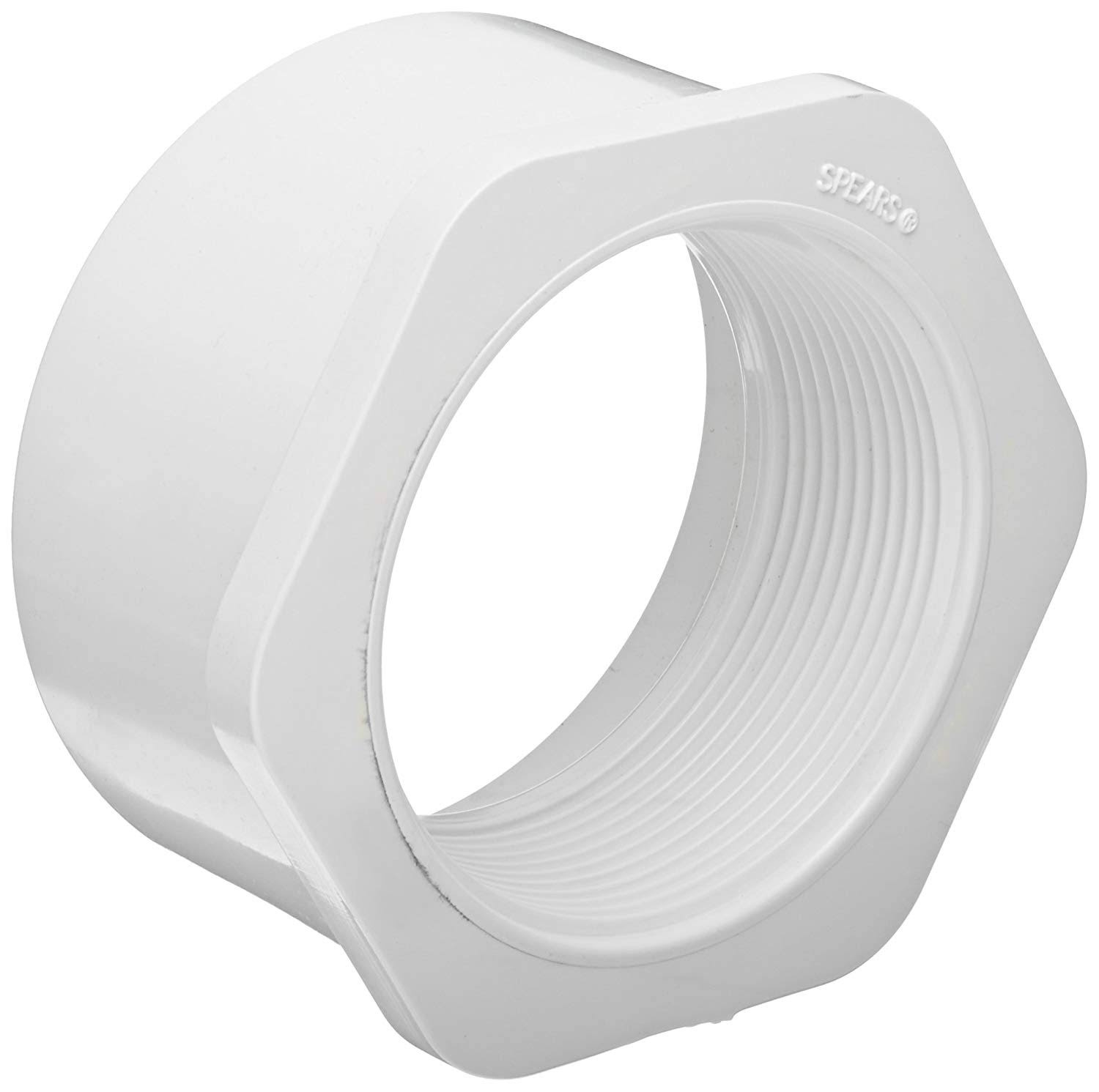 Spears Bushing PVC Pipe Fitting - White, Schedule 40, 3" x 2"