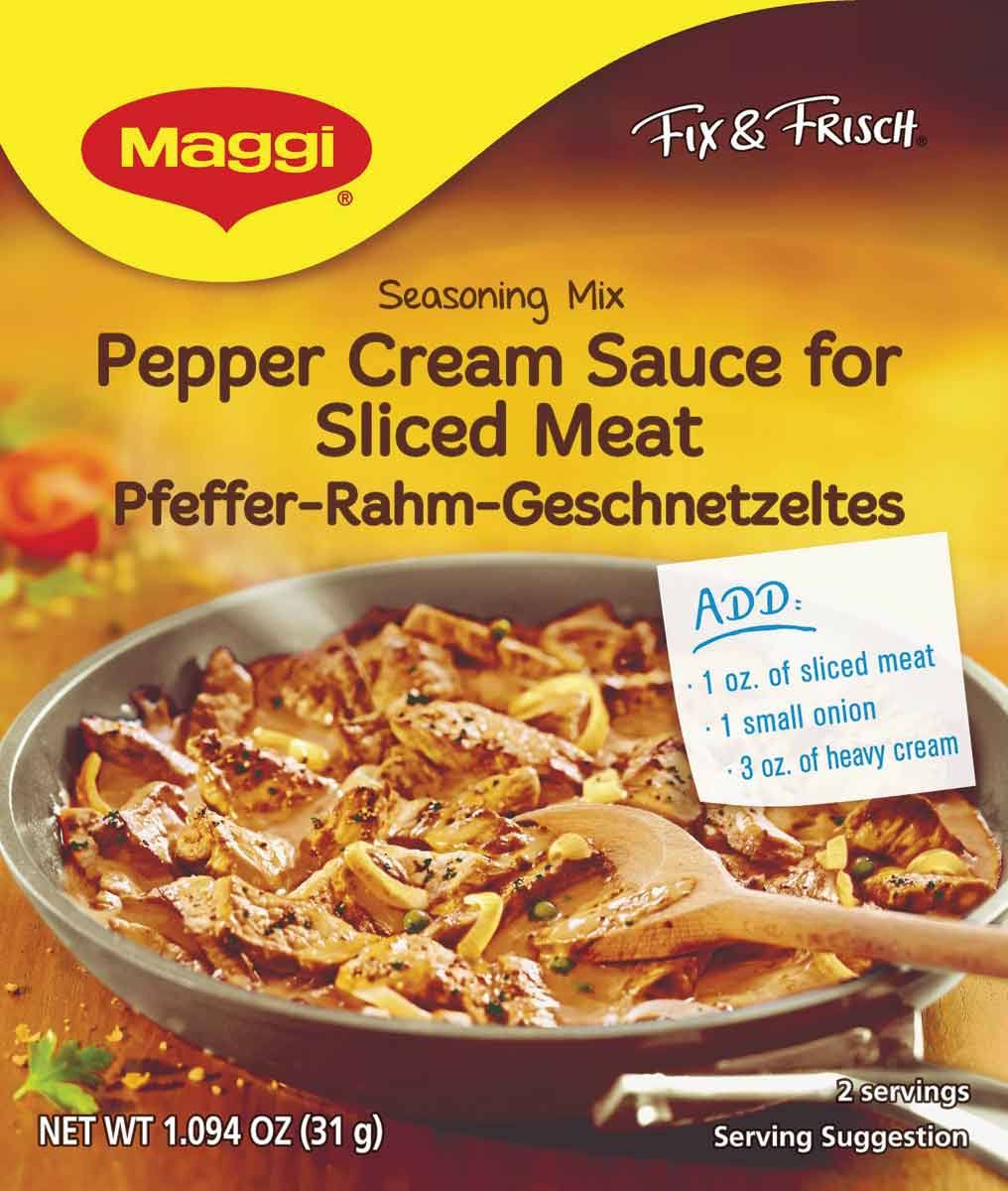 Maggi Pepper Cream, 1.09 oz., Price/18 Pack