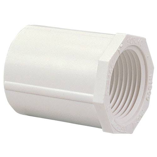 AF Supply - PVC Schedule 40 Female Adapter 3/4" x 1" 435-102