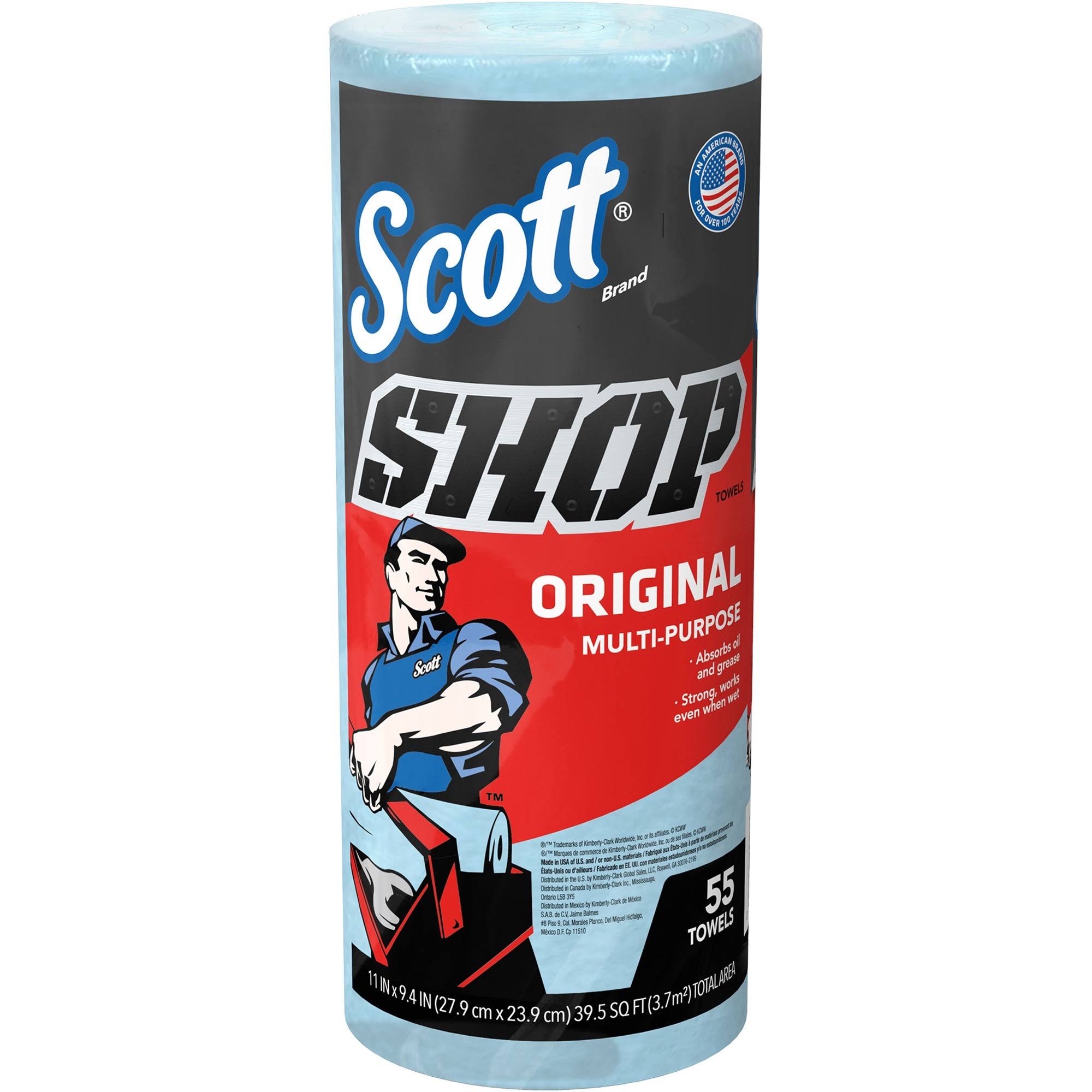 Scott Shop Towel - Blue