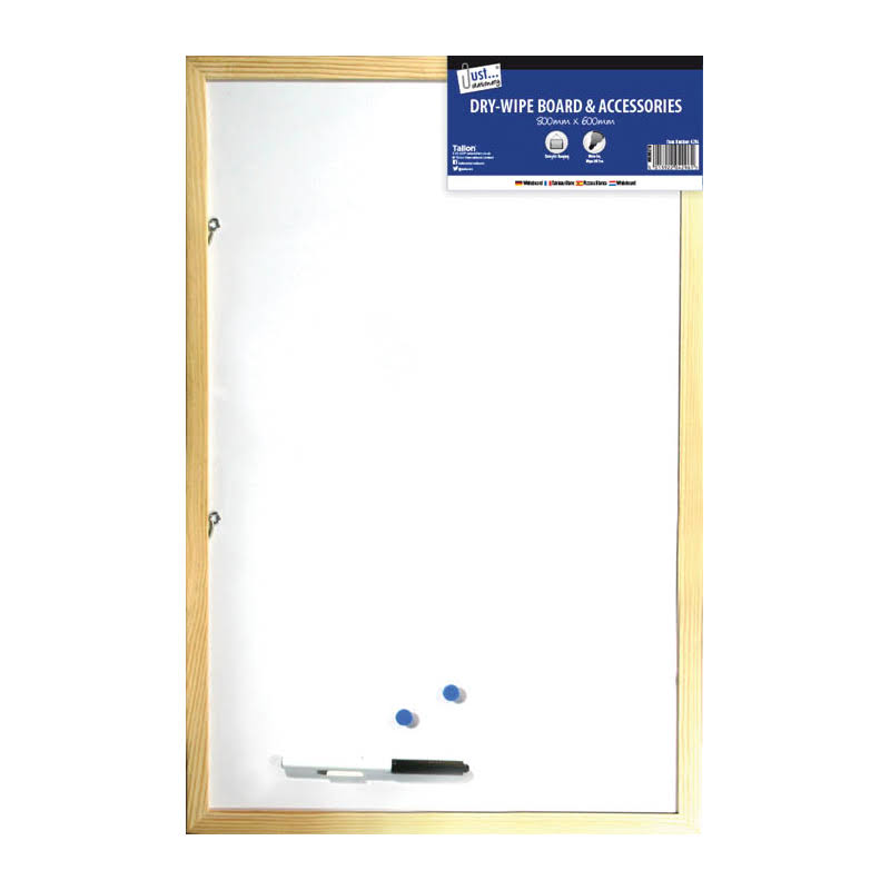 Tallon Dry Wipe Board 80 x 60cm