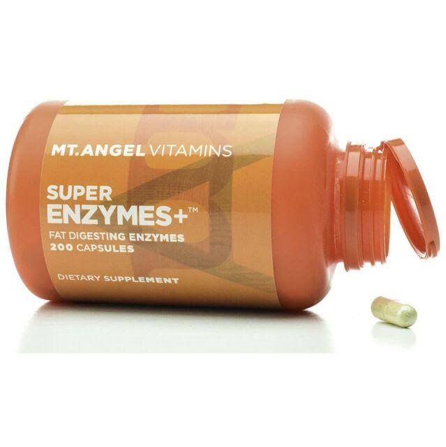 Mt Angel Vitamins Super Enzymes Plus - 100 capsules