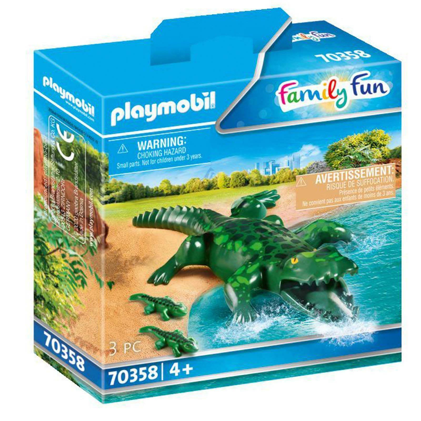 Playmobil 70358 Family Fun Alligator with Babies