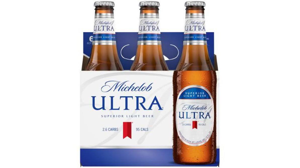 Michelob Ultra Superior Light Beer - 6 Pack, 12oz