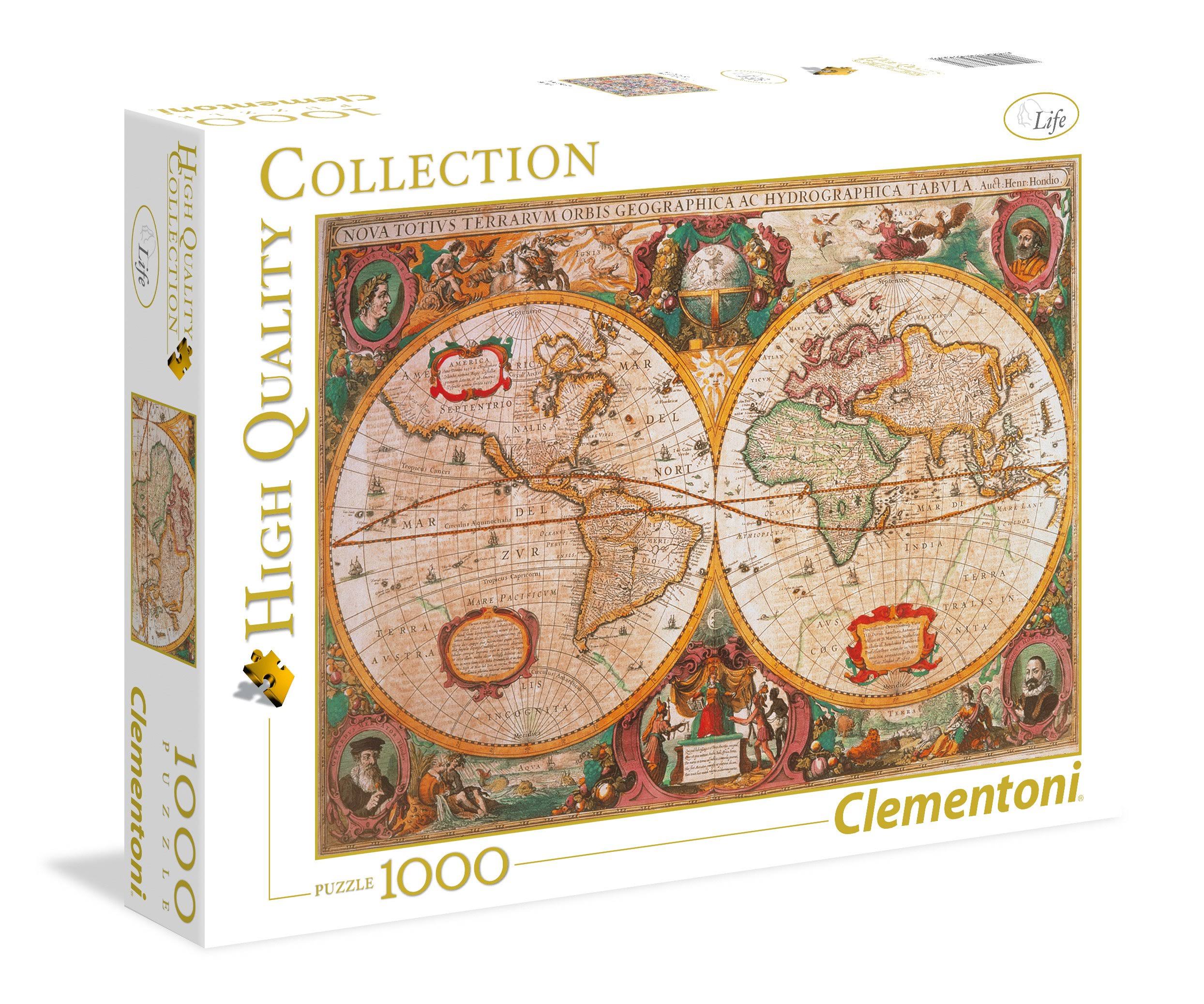 Clementoni Ancient Map 1000-Piece Jigsaw Puzzle
