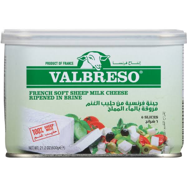 Valbresso French Soft Sheep's Milk Cheese - 600g