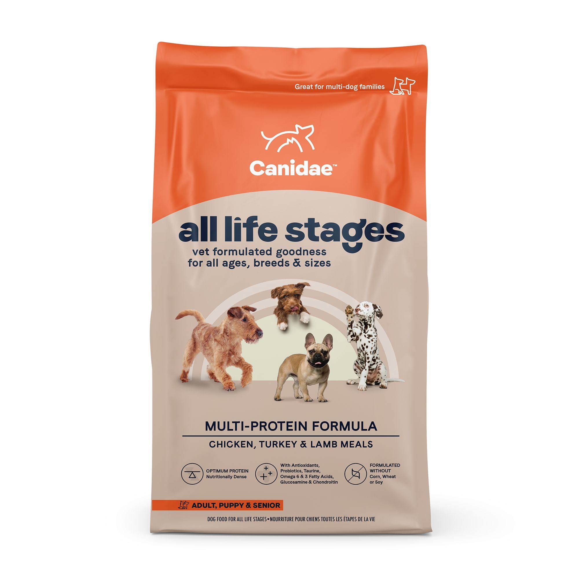 Canidae All Life Stages Dog Dry Food - 15lb