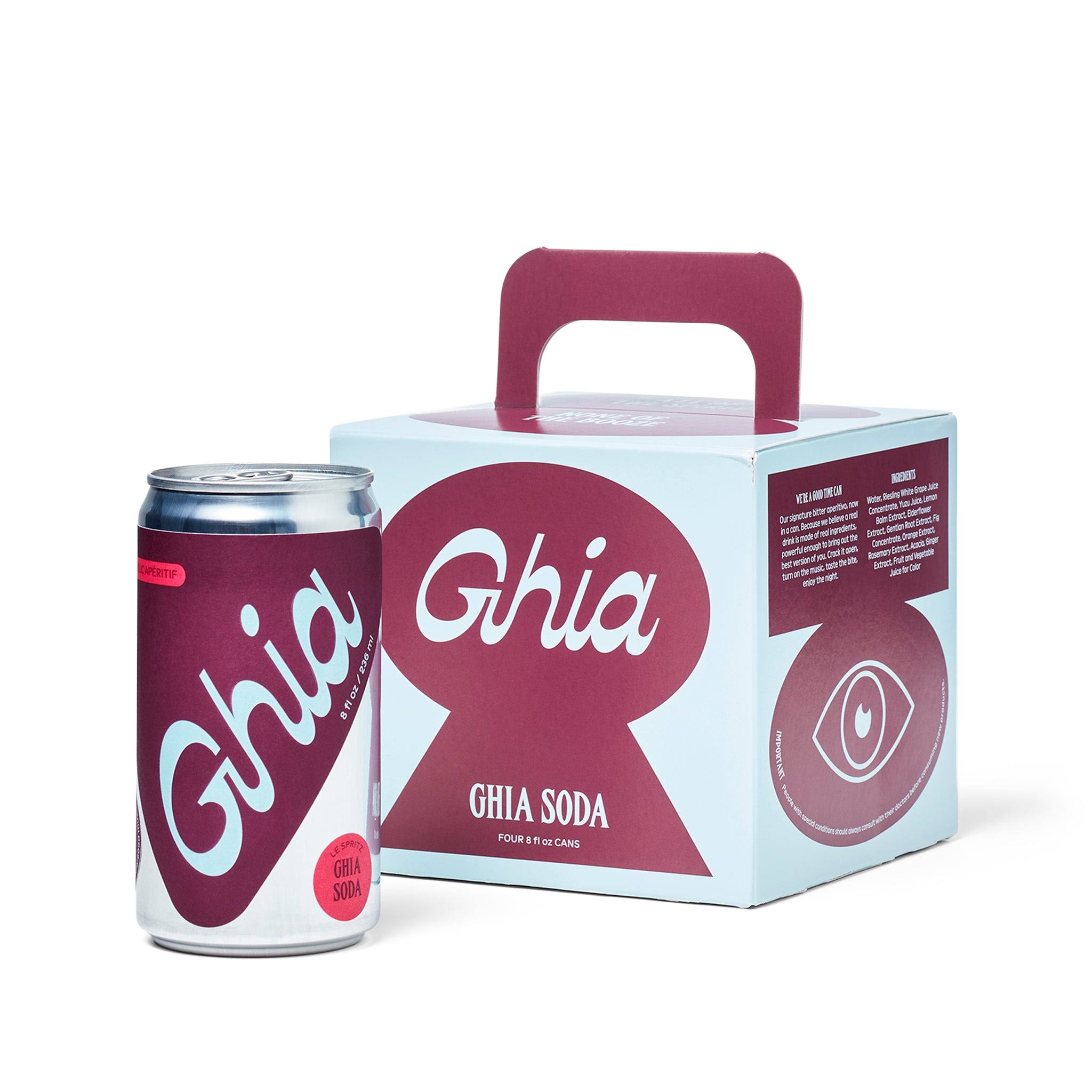 Ghia Le Spritz: Soda (4-Pack)