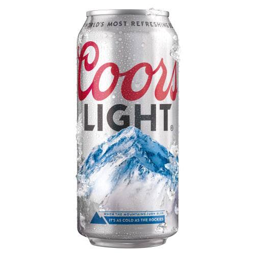 Coors Light Lager - 24ct, 500ml