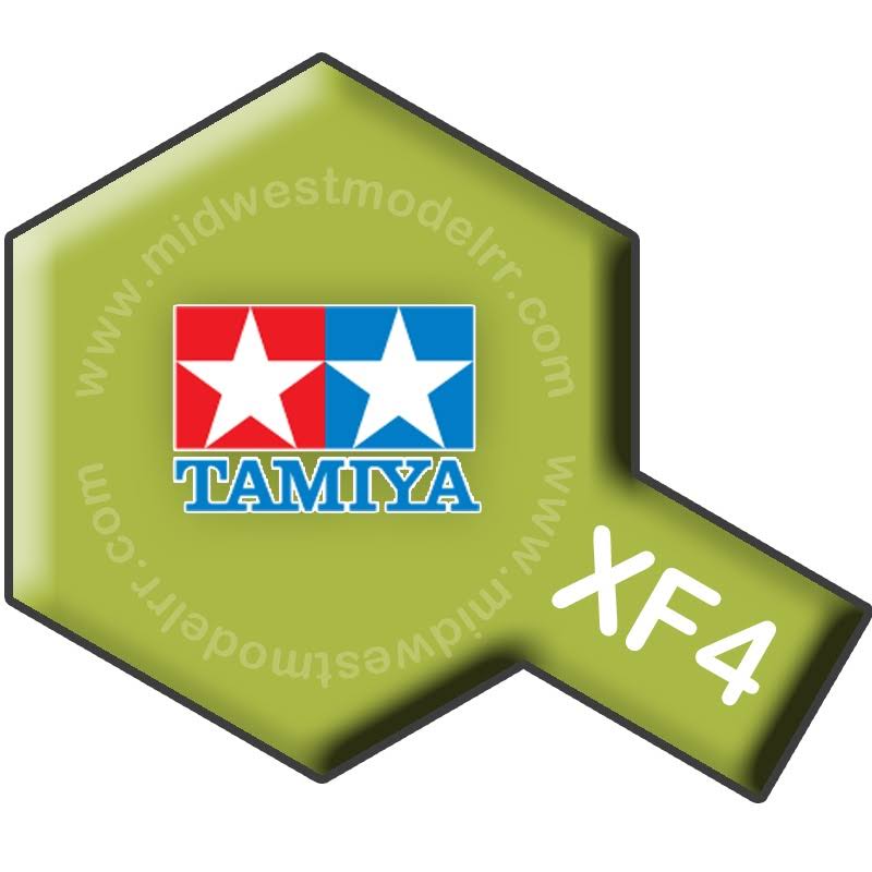 Tamiya Acrylic XF-4 Yellow Green