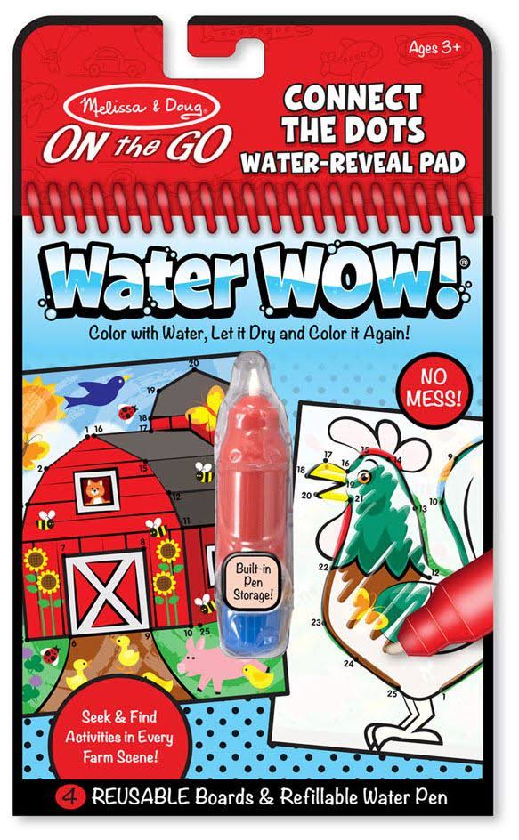On The Go: Water Wow - Farm Connect The Dots Melissa & Doug