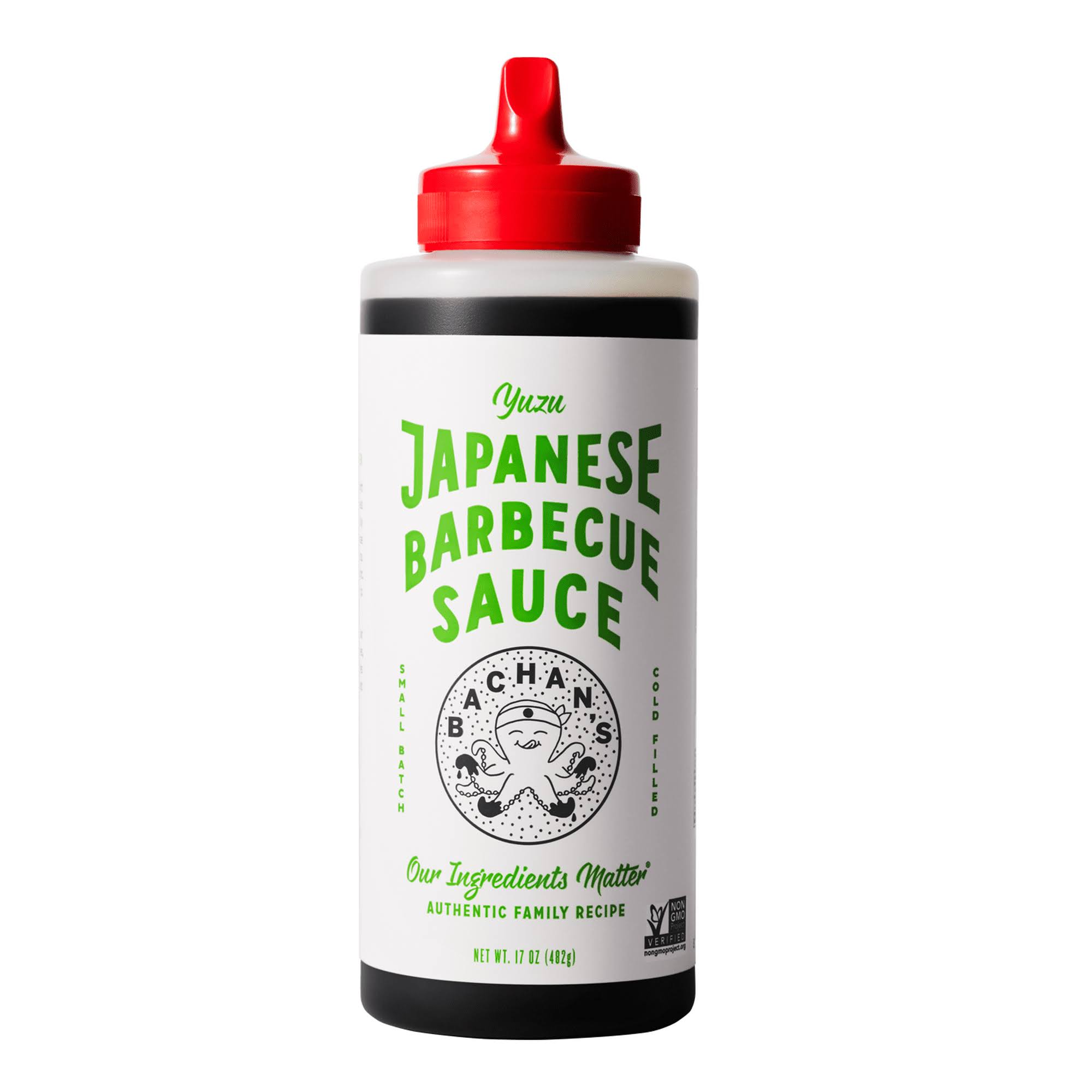 Bachan's - Yuzu Japanese Barbecue Sauce, 17 Ounces. Small Batch, Non G