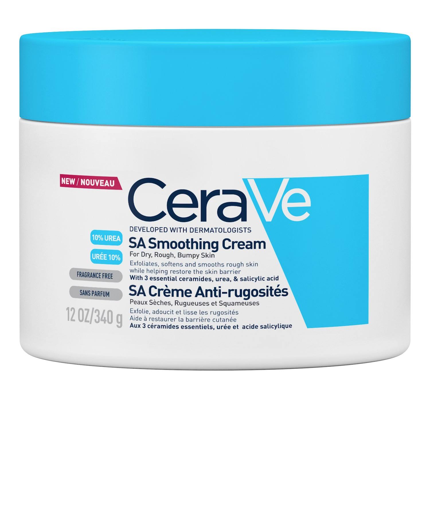CeraVe SA Smoothing Moisturising Cream - 340g