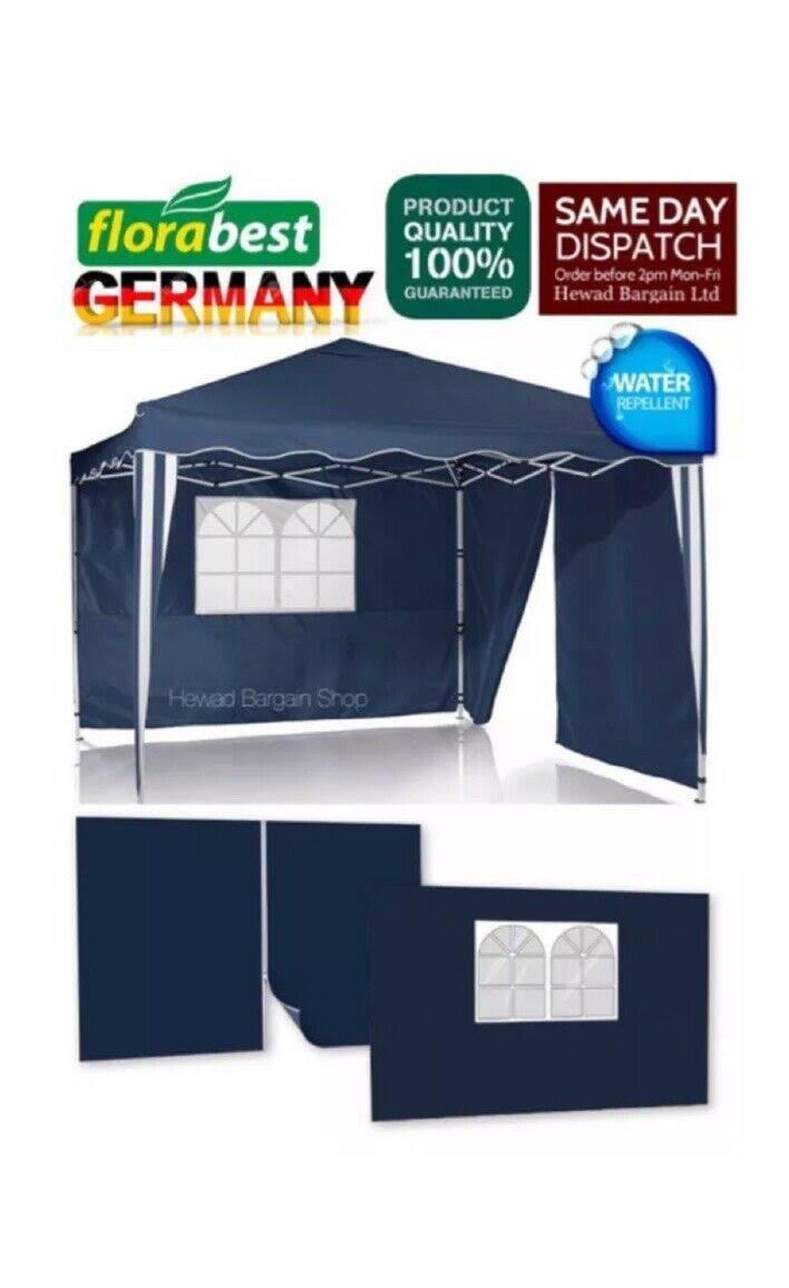 Florabest Gazebo Side Panelsmade from High Quality Water Repellent Fabric
