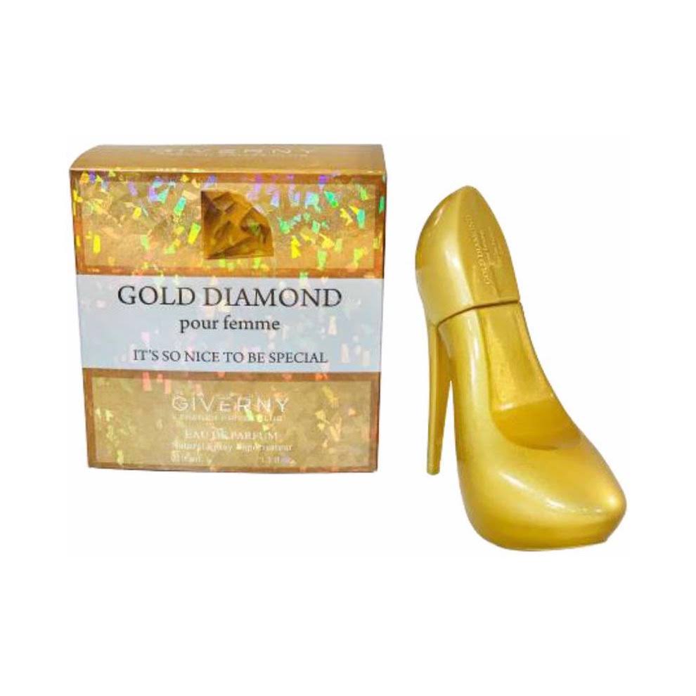 Giverny Shoe Gold Diamond Eau De Parfum 100Ml