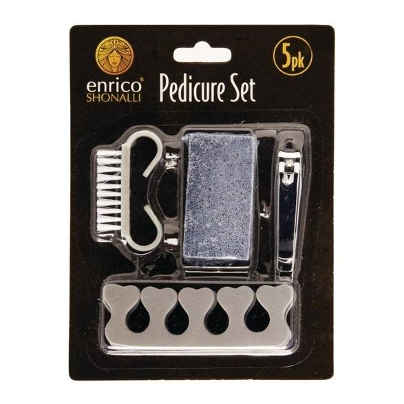 Pack of 5 Enrico Shonalli Pedicure Set