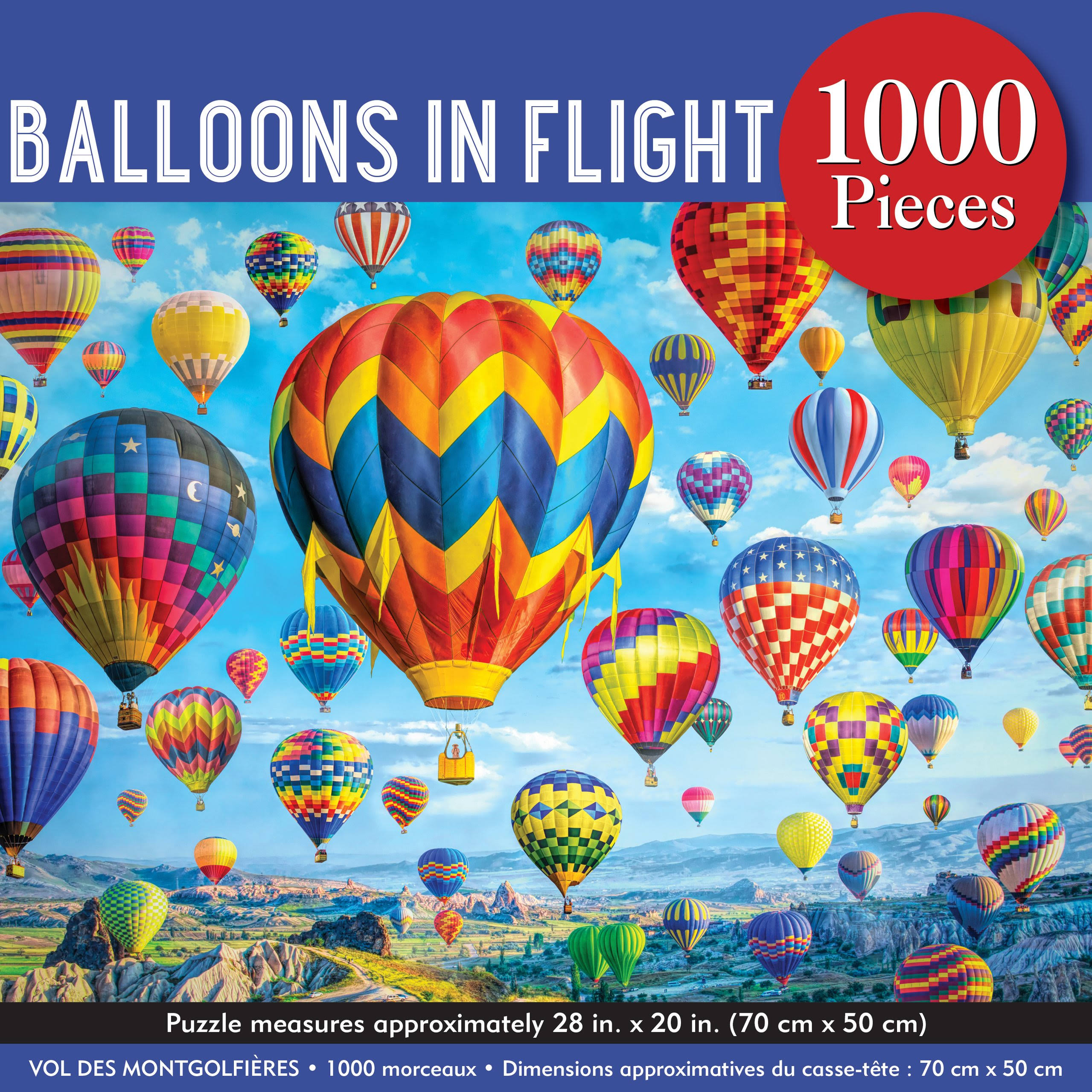 Peter Pauper Press Balloons in Flight 1,000-Piece Puzzle One-Size