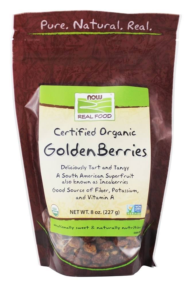 Now Foods Organic Golden Berries - 8 oz