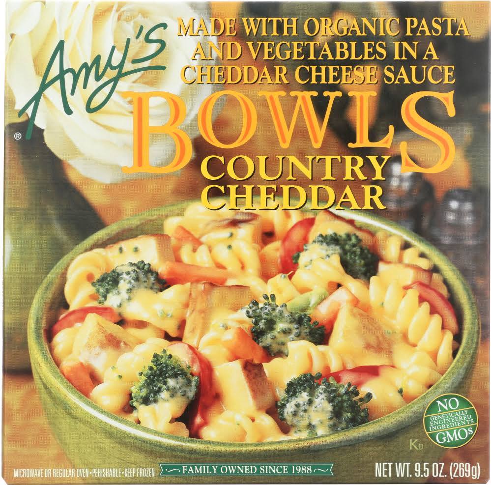 Amy's Organic Country Cheddar Bowl - 9.5oz