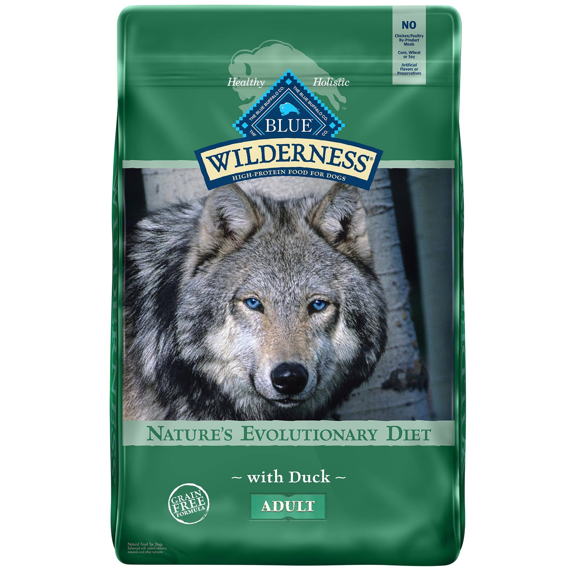Blue Buffalo Wilderness Adult Dog Food - Duck Formula