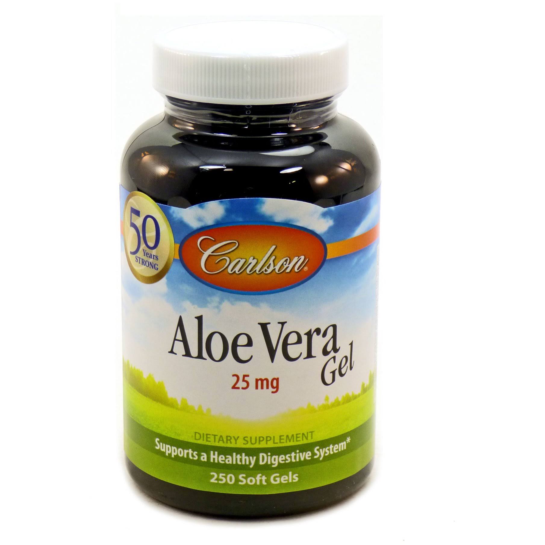 Carlson Laboratories Aloe Vera Gel - 250 Softgels