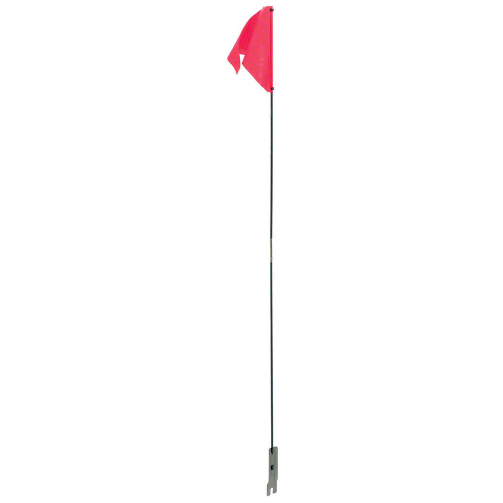 Dimension Nylon Safety Flag - Red