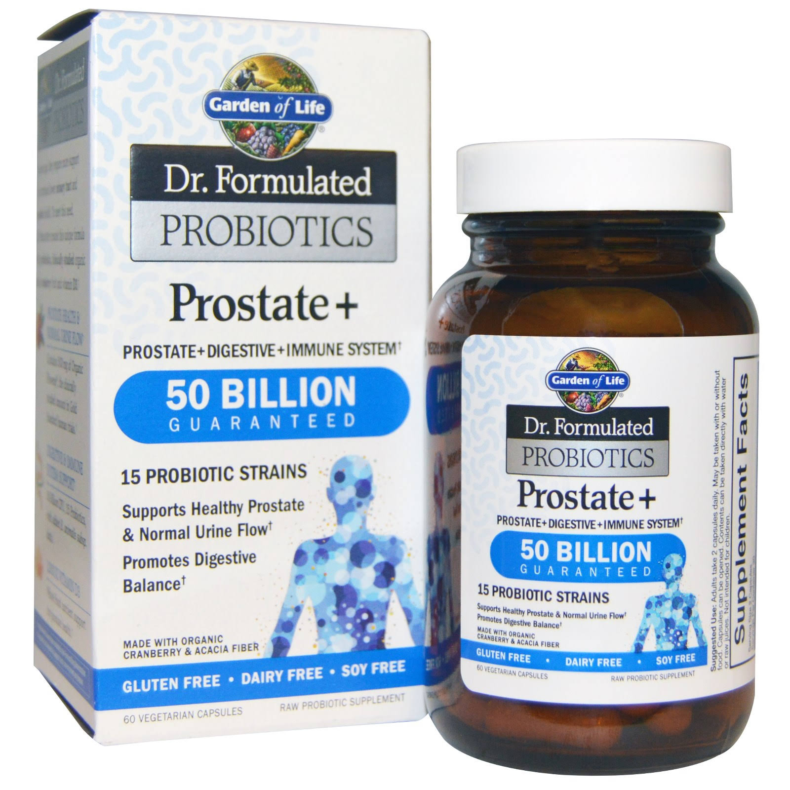 Gardeon of Life Dr. Formulated Probiotic Prostate Plus - 60 Vegetarian Capsules