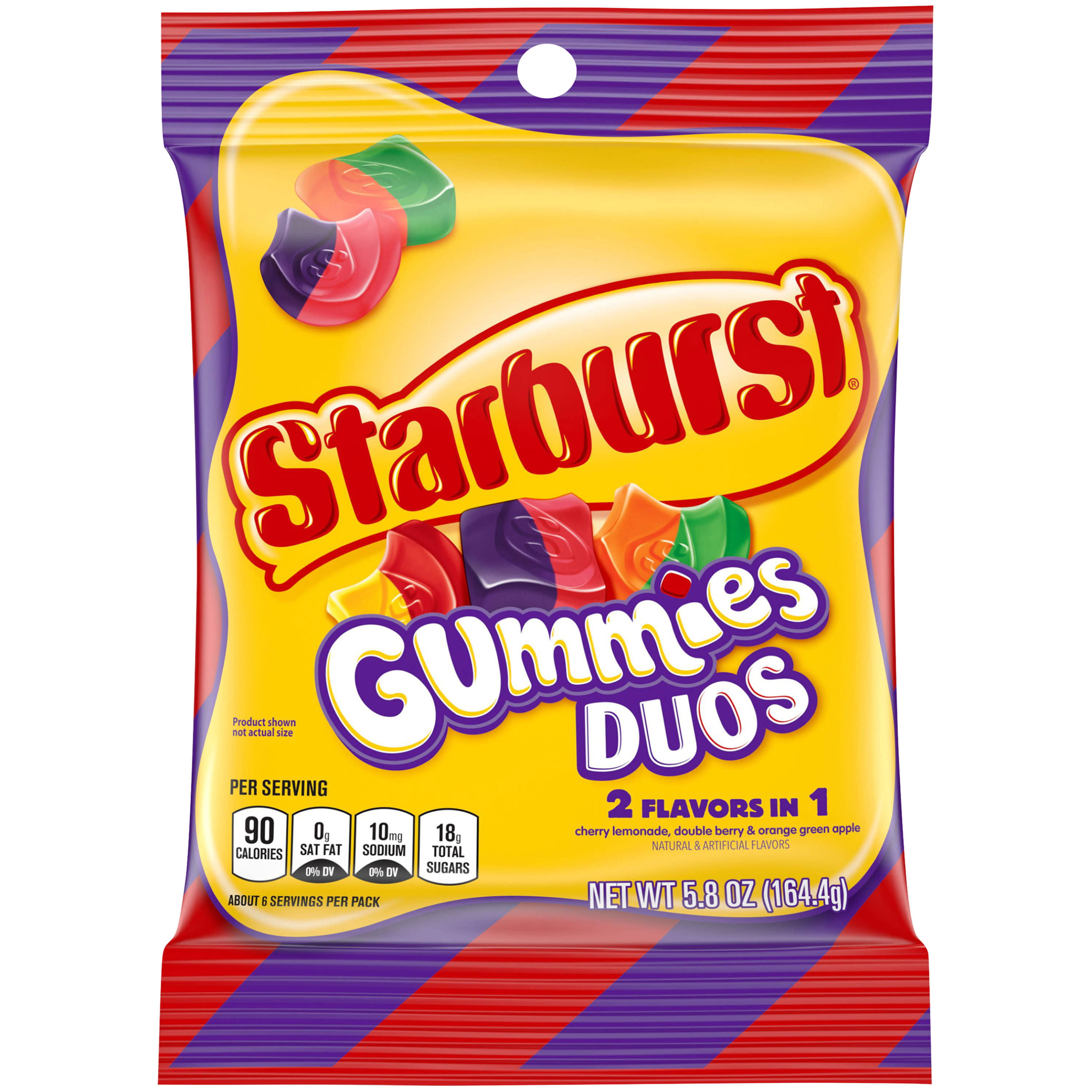 Starburst Gummies Duos - 5.8oz