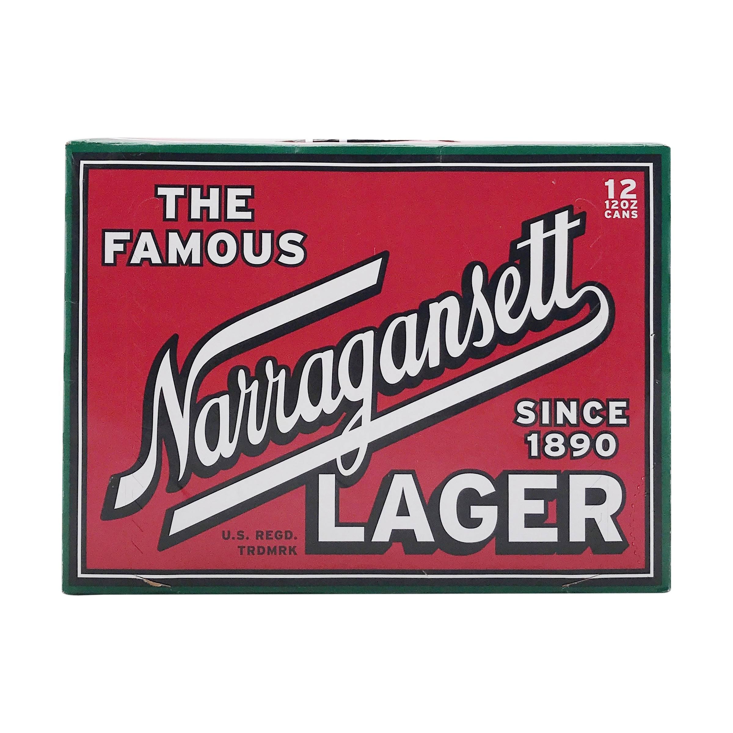 Narragansett Lager - 12 pack, 12 oz cans