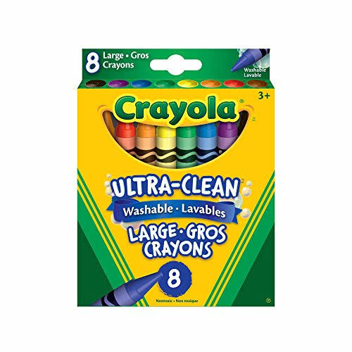 Crayola Large Washable Crayons - 8ct