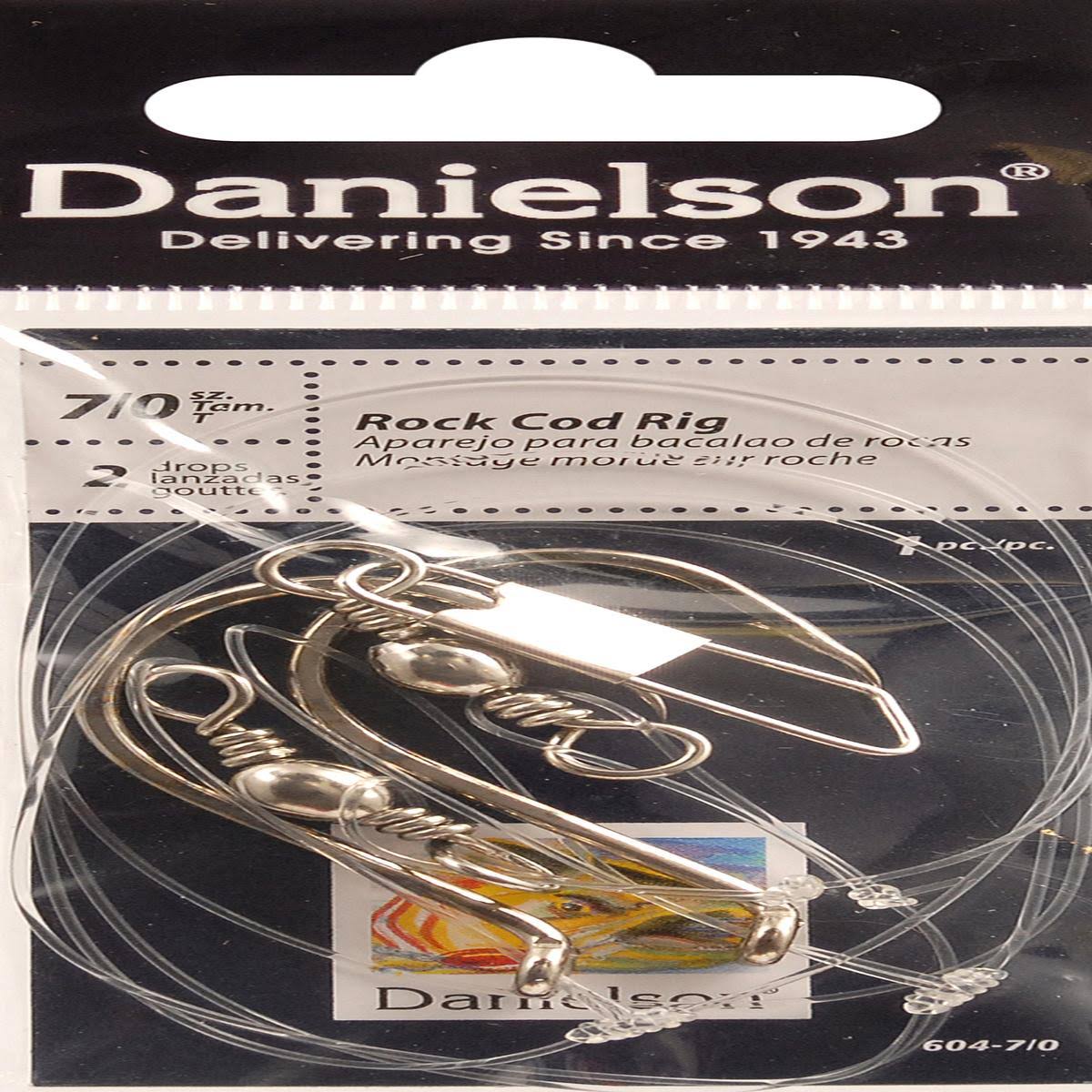 Danielson - Rig Rock Cod 2-Drop Sz 7/0 - 604-7/0