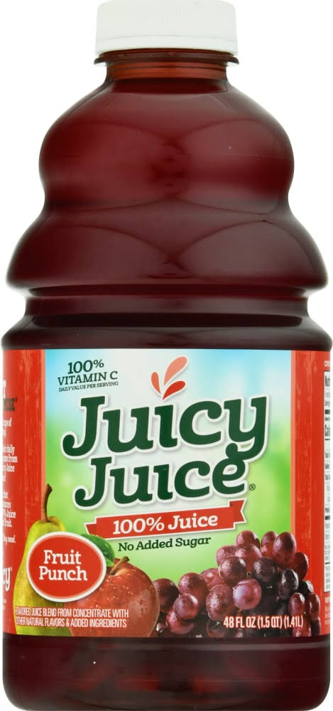 Juicy Juice 100% Fruit Juice - Fruit Punch, 48oz