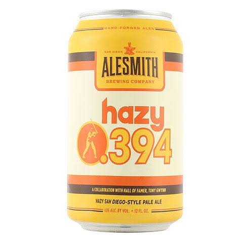 AleSmith Hazy .394 San Diego Pale Ale Can - 12oz